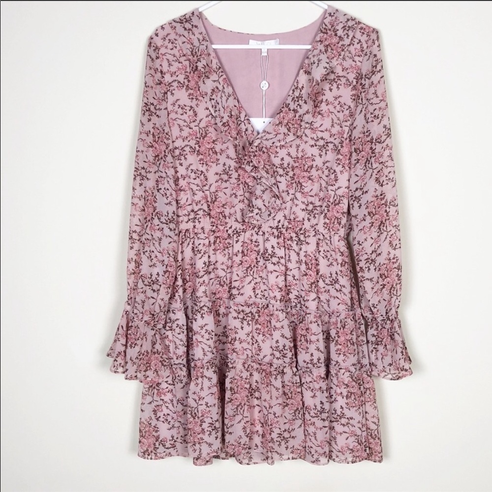 NWT Blush Boho Floral Mini Dress